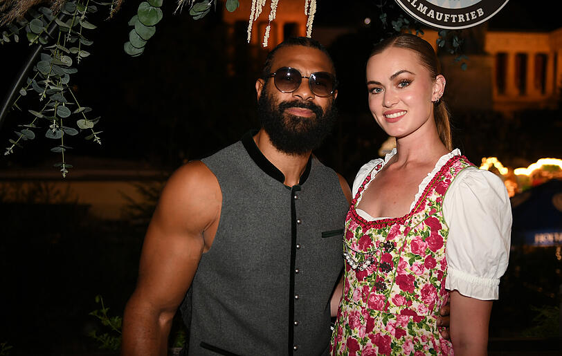 David Haye und Sian Osborne