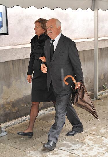 Peter Gauweiler mit Frau.