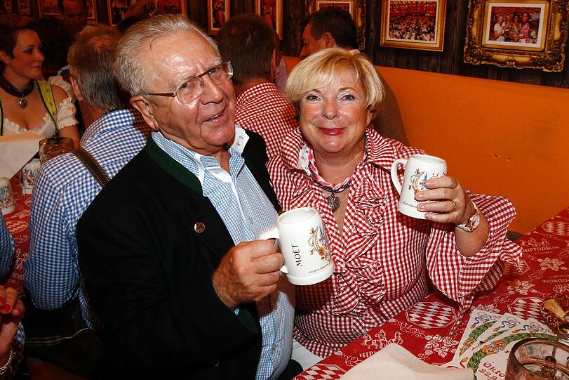 Hotelkritiker Heinz Horrmann und Frau Regine