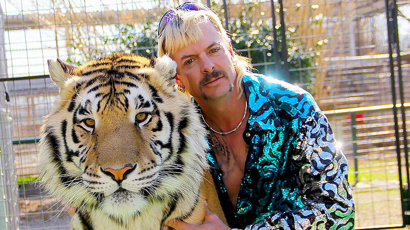 Joe Exotic hat große Hoffnungen in Donald Trump gesetzt.