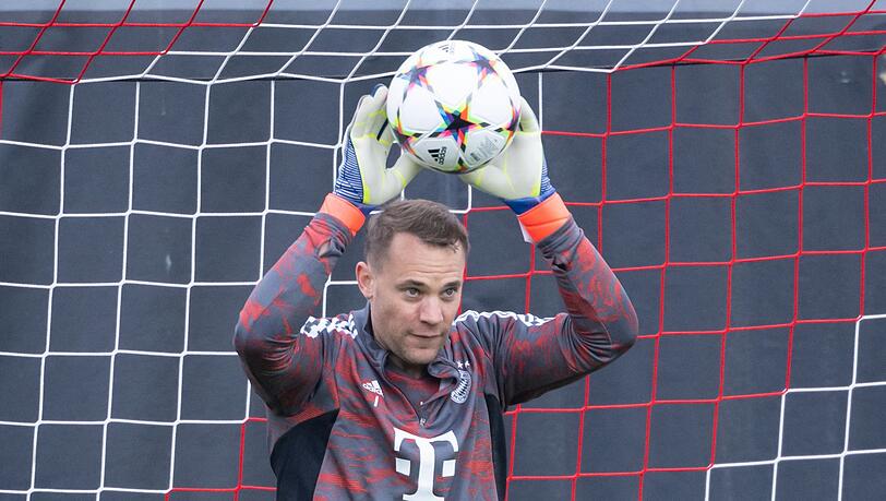 Torwart Manuel Neuer in Aktion.