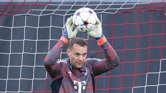 Torwart Manuel Neuer in Aktion.