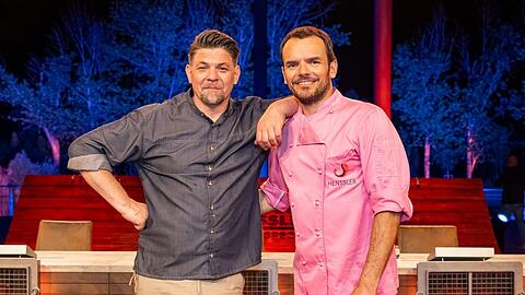"Grill den Henssler Sommer-Special": Tim Mälzer (l.) und Steffen Henssler.