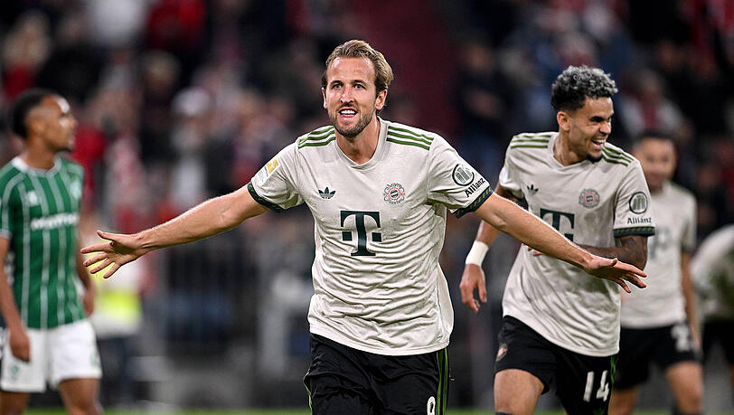 Traf gegen Werder Bremen doppelt: FC-Bayern-Stürmer Harry Kane.