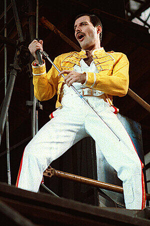 Auch Freddie Mercury starb viel zu früh: 1987 wurde der exzentrische Sänger der britischen Rockgruppe Queen positiv auf HIV getestet. Mercury starb mit 45 Jahren an einer Lungenentzündung.