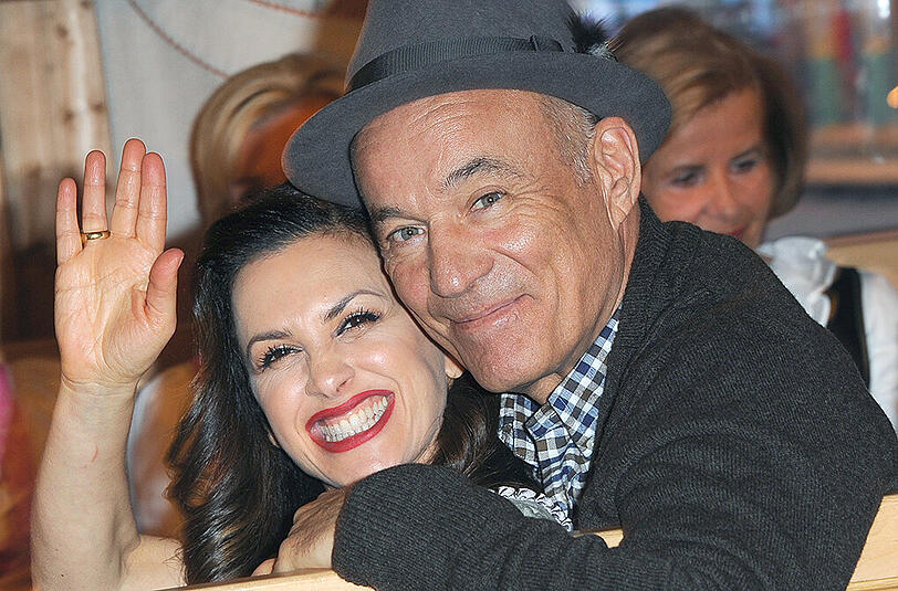 Schauspieler Heiner Lauterbach und seine Frau Viktoria