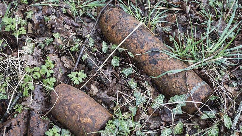 Ein 22-Jähriger fand beim Wandern eine scharfe Weltkriegs-Sprenggranate. (Symbolfoto)