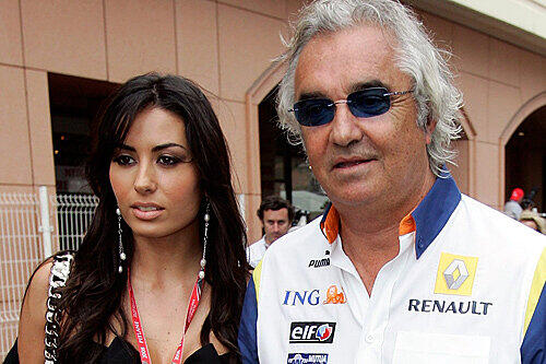 Flavio Briatore mit seiner Frau Elisabetta Gregoraci.