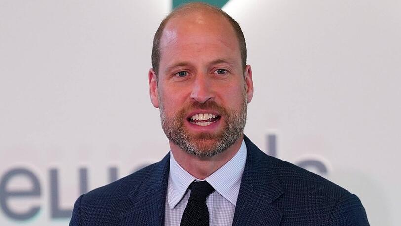 Prinz William ist großer Fußballfan. Prinz William ist großer Fußballfan.