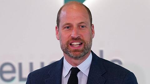 Prinz William ist großer Fußballfan. Prinz William ist großer Fußballfan.