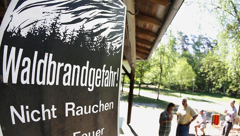 In Bayern herrscht derzeit erhöhte Waldbrandgefahr. In Bayern herrscht derzeit erhöhte Waldbrandgefahr.