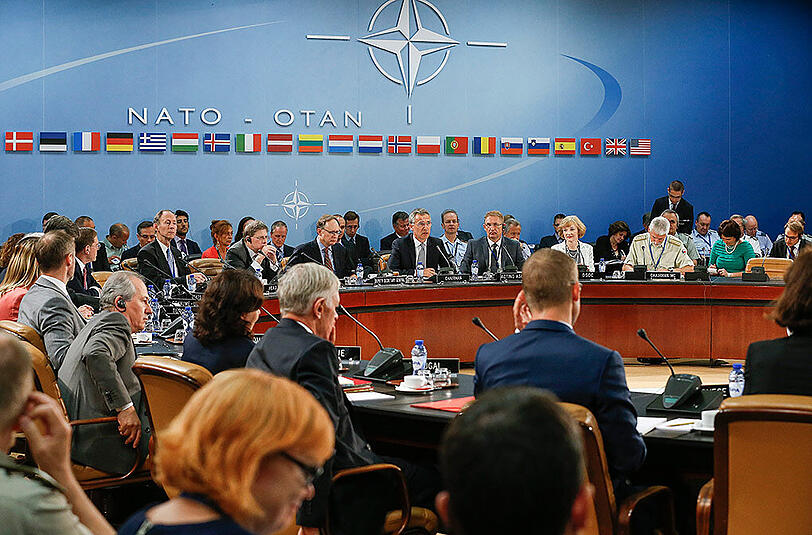 Die Botschafter der 28 Nato-Staaten sind in Brüssel zu der von der Türkei beantragten Sondersitzung zusammengekommen.