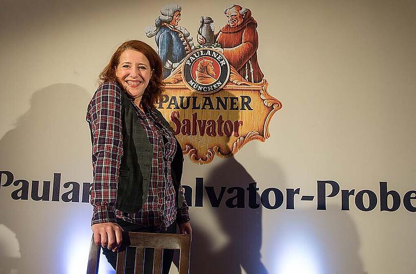 Luise Kinseher gibt zum sechsten Mal die Bavaria auf dem Nockherberg.