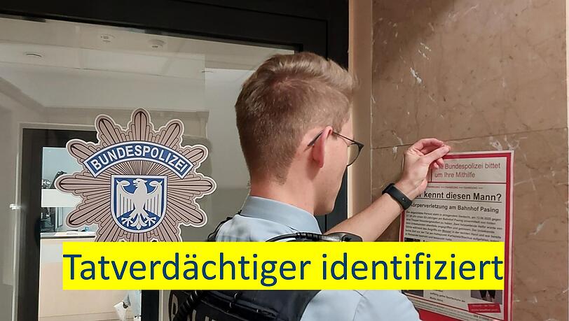 Die Bundespolizei hat die vorläufige Festnahme des Tatverdächtigen gemeldet.