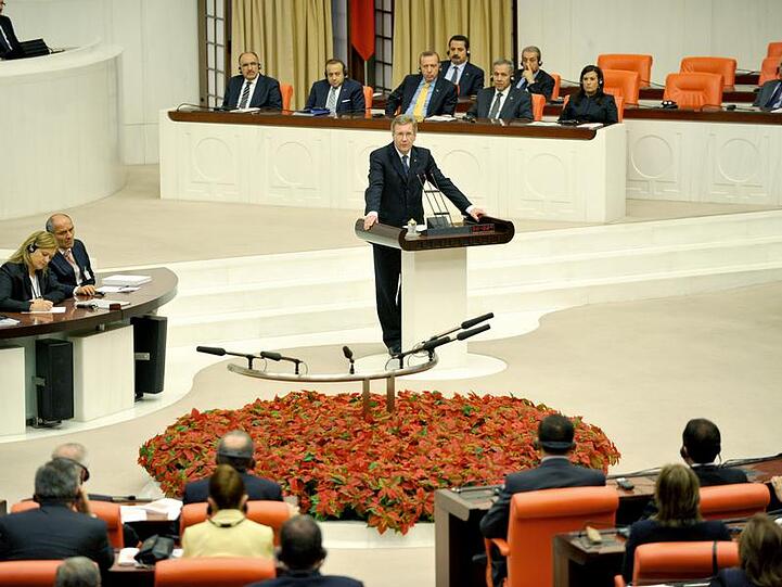 &bdquo;Wir sind alte Freunde&ldquo;: Wulff beim Auftritt in Ankara