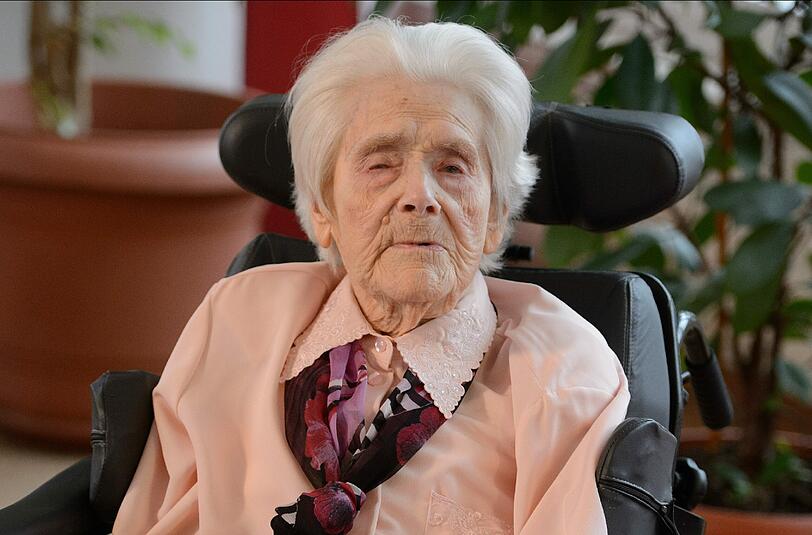 Margarete Dannheimer feierte am Mittwoch ihren 111. Geburtstag in einem Altenheim in Neuendettelsau.