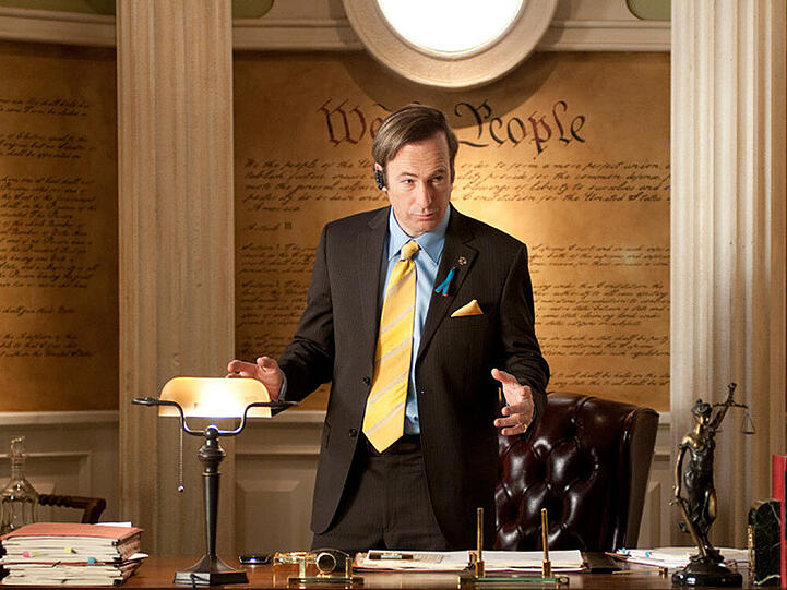 Bob Odenkirk als Anwalt Saul Goodman in "Breaking Bad"
