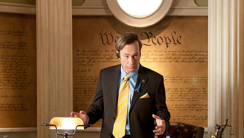 Bob Odenkirk als Anwalt Saul Goodman in "Breaking Bad" Bob Odenkirk als Anwalt Saul Goodman in "Breaking Bad"