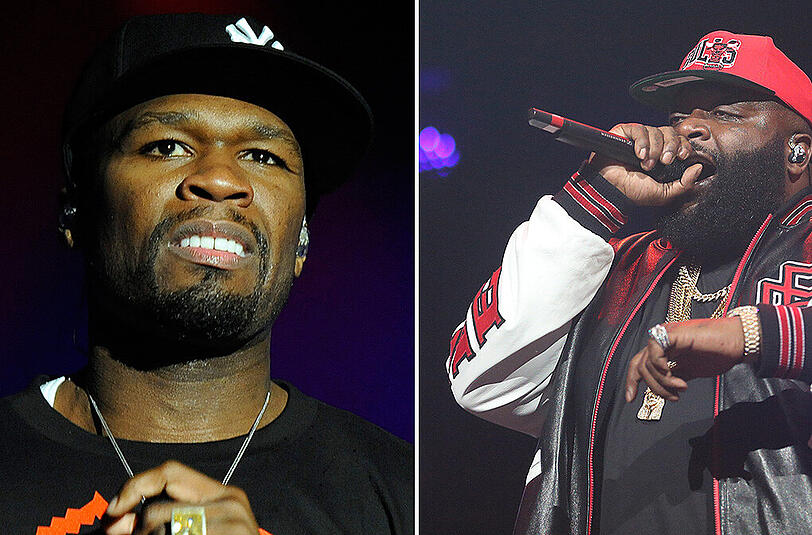 50 Cent und Rick Ross haben Ärger: Es geht um ein Sex-Tape auf dem Lastonia Leviston, die Mutter der Kinder von Rick Ross in Aktion zu sehen ist.