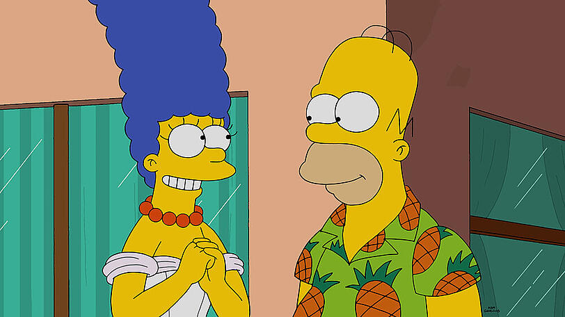 Marge und Homer Simpsons werden offenbar noch lange nicht vom TV-Bildschirm verschwinden