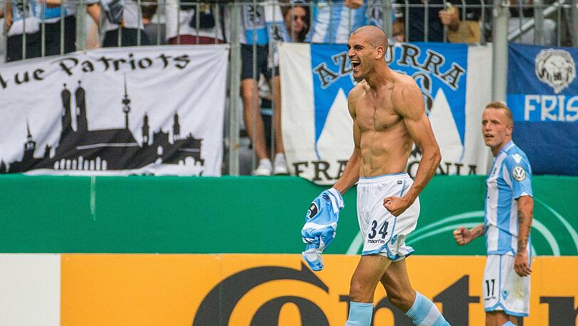 Durfte gleich ein Tor im ersten Pflichtspiel feiern: Ex-Löwe Fejsal Mulic. Durfte gleich ein Tor im ersten Pflichtspiel feiern: Ex-Löwe Fejsal Mulic.