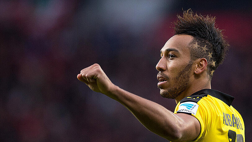 Stürmt seit 2013 für Borussia Dortmund: Pierre-Emerick Aubameyang. Stürmt seit 2013 für Borussia Dortmund: Pierre-Emerick Aubameyang.