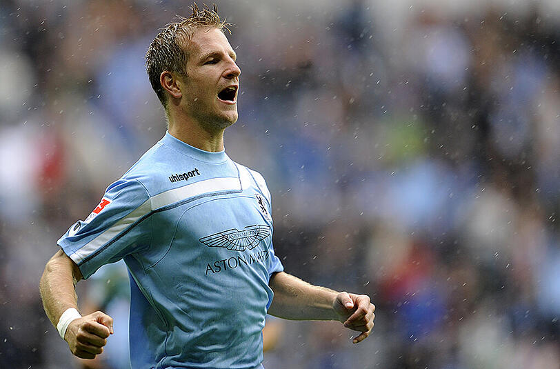 Bald wieder im Trikot der Löwen? 1860-Publikumsliebling Stefan Aigner soll bei den Sechzgern einen Vertrag bis 2020 bekommen.