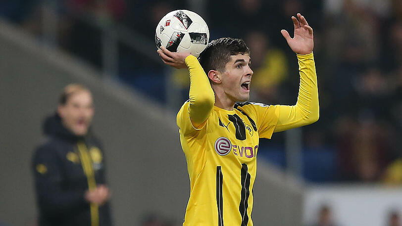 Bester rechter Mittelfeldspieler: Christian Pulisic, Borussia Dortmund.