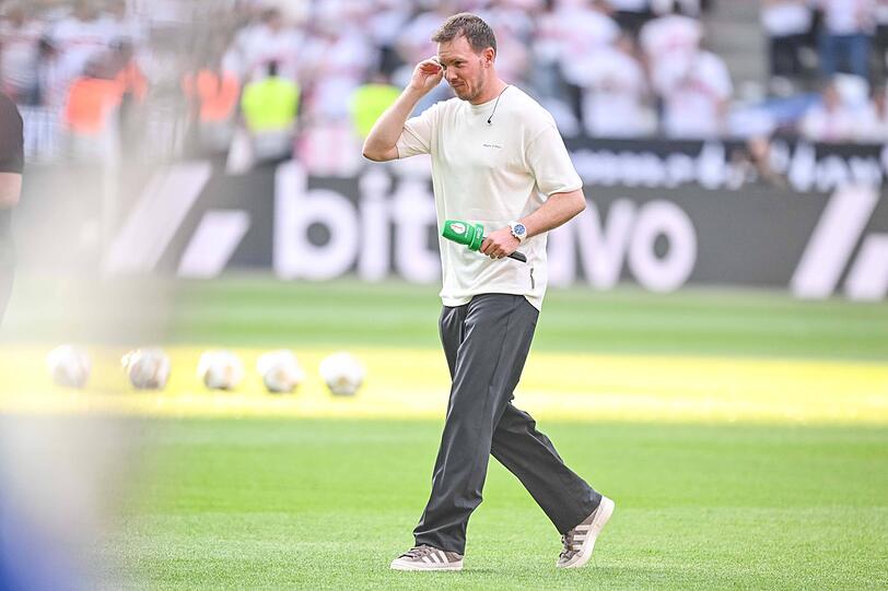 Am Samstag zu Gast beim Pokalfinale: Nagelsmann. Am Samstag zu Gast beim Pokalfinale: Nagelsmann.