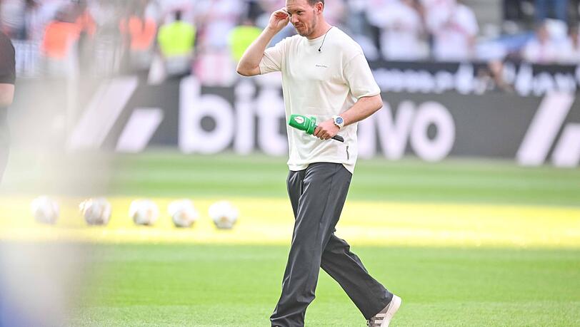 Am Samstag zu Gast beim Pokalfinale: Nagelsmann. Am Samstag zu Gast beim Pokalfinale: Nagelsmann.