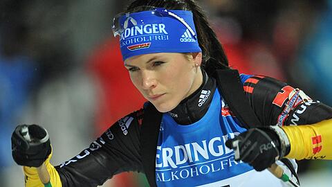 Kathrin Lang war auch im vorigen Jahr im Weltcup-Team in Ruhpolding.
