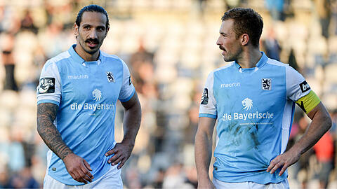 Leader und Kapitän: Adriano Grimaldi (li.) und Felix Weber vom TSV 1860.