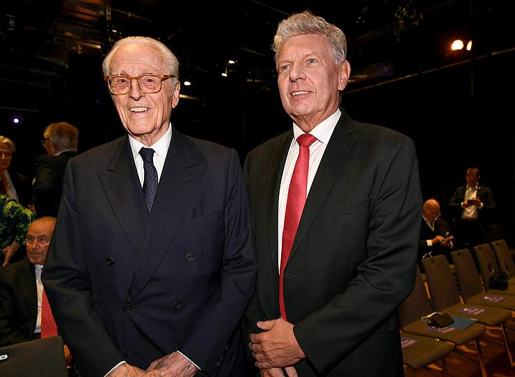 Franz Herzog von Bayern und Dieter Reiter
