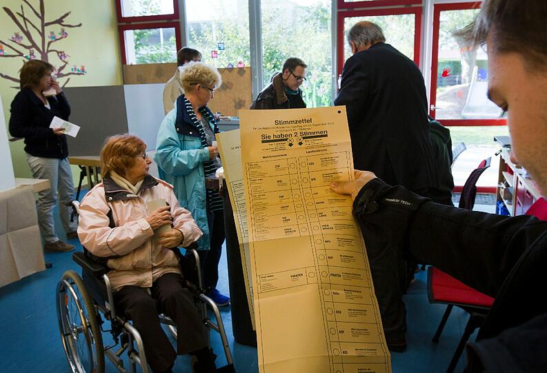 Bundestagswahl 2013: Die Bilder aus Bayern und dem Rest Deutschlands