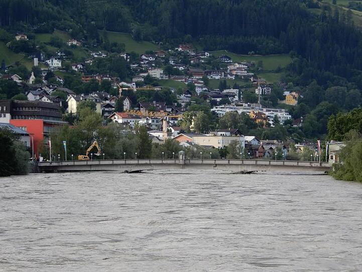 Hochwasser in Tirol. Foto: Zoom.Tirol
