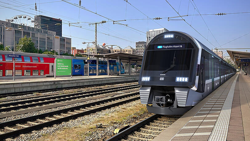 Die Simulationen zeigen, wie die neuen S-Bahnen in München einmal aussehen sollen.