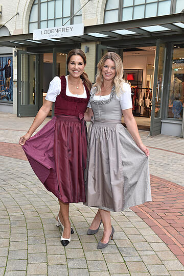Franziska Kohlpaintner und Karen Webb