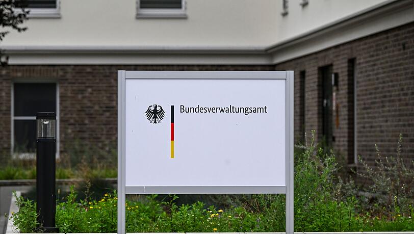 Das Bundesverwaltungsamt. Hier eine Au&szlig;enstelle in Brandenburg. (Archivbild)