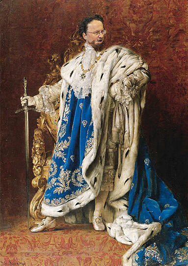 Da er sich ja eh als heimlicher Stadt-Kini fühlt: Wie wär&rsquo;s als König Ludwig II.?