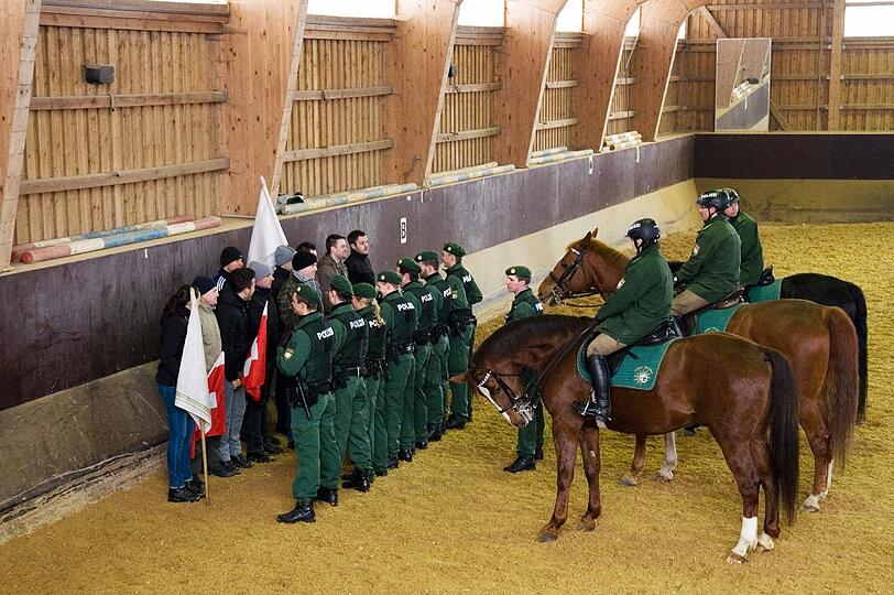 Weitere Bilder der Reiterstaffel München
