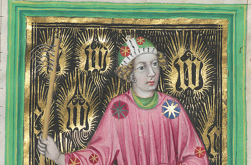 Der Astrologische Codex König Wenzels ist auch zu sehen.