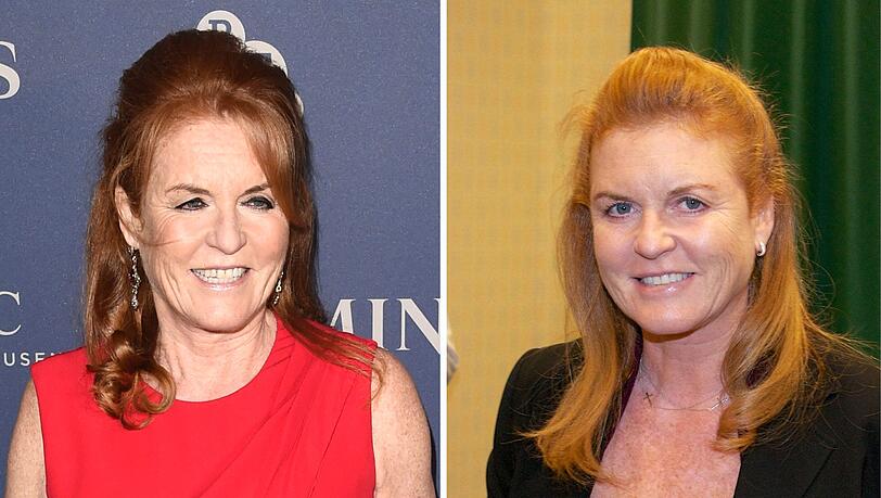 Nachgeholfen: Sarah Ferguson hat sich schon öfter unters Messer gelegt. 2012 (re.) sah sie noch natürlicher aus. Nachgeholfen: Sarah Ferguson hat sich schon öfter unters Messer gelegt. 2012 (re.) sah sie noch natürlicher aus.
