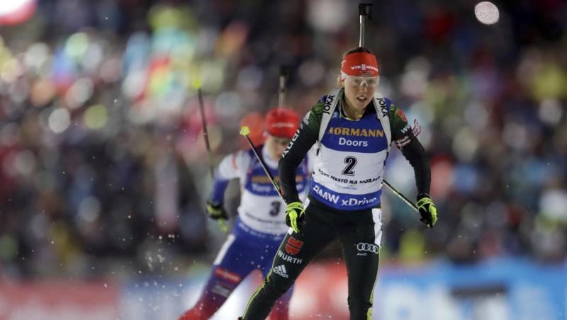 Wurde Fünfte im Verfolgungsrennen: Laura Dahlmeier. Wurde Fünfte im Verfolgungsrennen: Laura Dahlmeier.