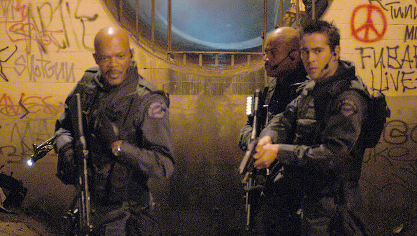 Sgt. Dan (Samuel L. Jackson) und Jim Street (Colin Ferrell) auf gefährlicher Mission Sgt. Dan (Samuel L. Jackson) und Jim Street (Colin Ferrell) auf gefährlicher Mission