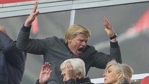 Nach dem nächsten Rückschlag wutentbrannt auf der Tribüne der Allianz Arena: Bayerns Vorstandschef Oliver Kahn.