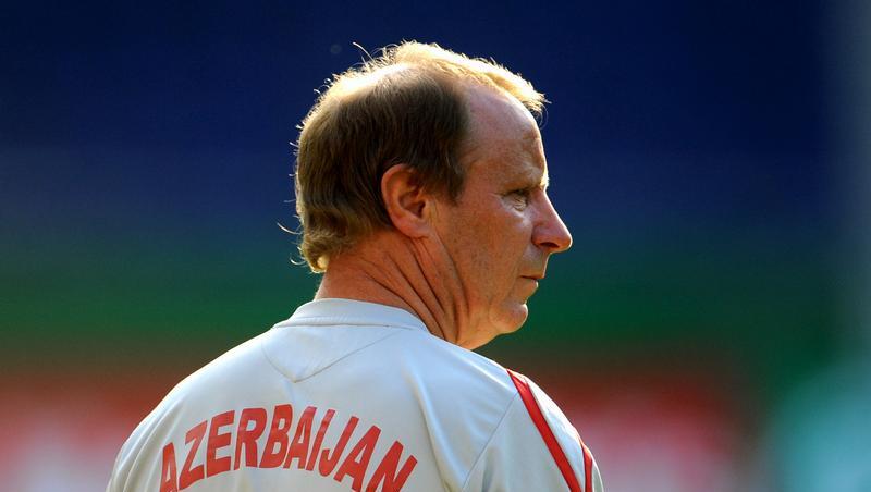 Berti Vogts unterlag mit Aserbaidschan dem DFB-Team mit 1:3. Berti Vogts unterlag mit Aserbaidschan dem DFB-Team mit 1:3.