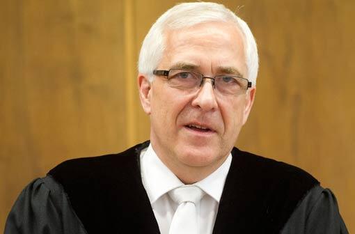 Frank Rosenow, Richter im Prozess gegen Christian Wulff.