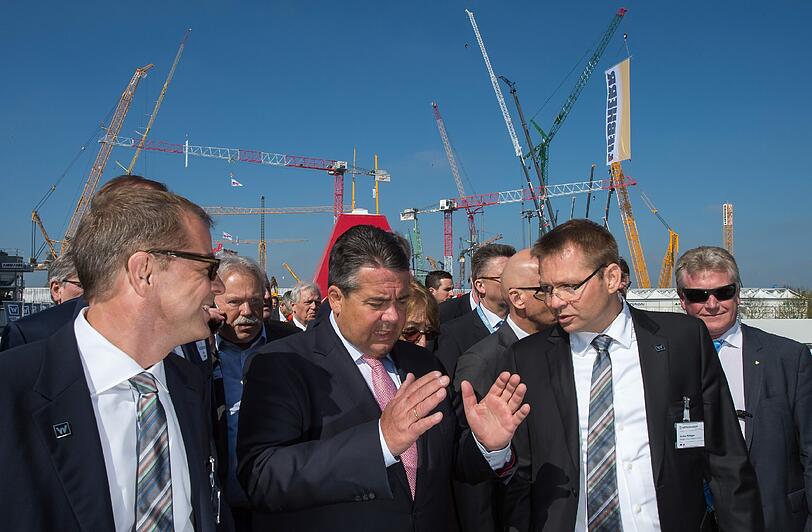 Groß, größer, bauma: Die Bilder von der weltgrößten Baumaschinen-Messe zum Durchklicken