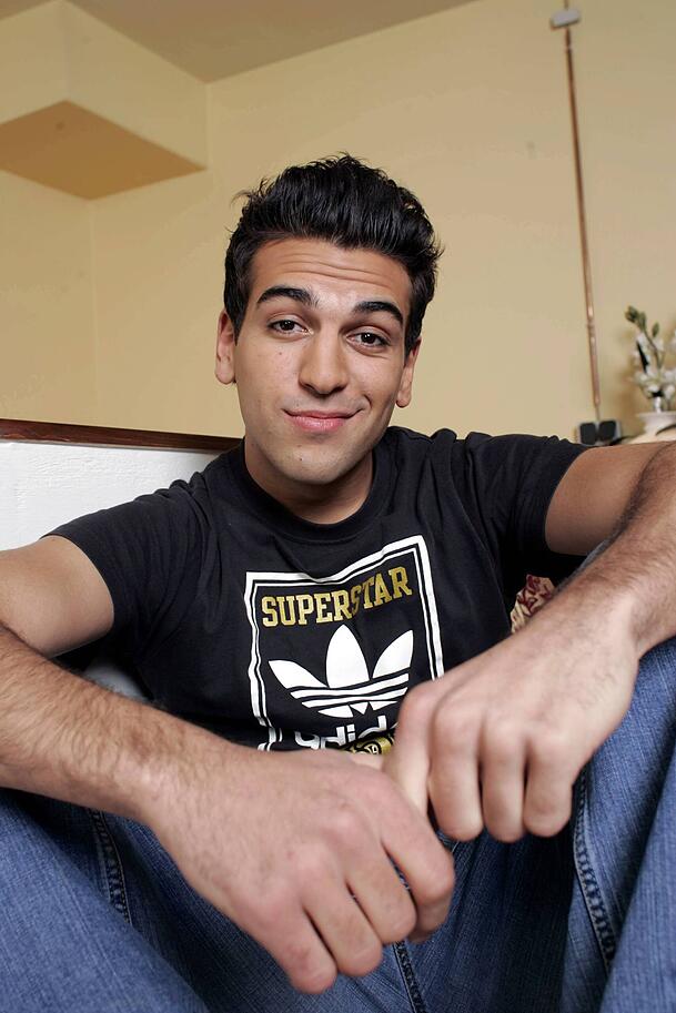 Elyas M'Barek w&auml;hrend seinen TV-Anfangszeiten im Jahr 2006.