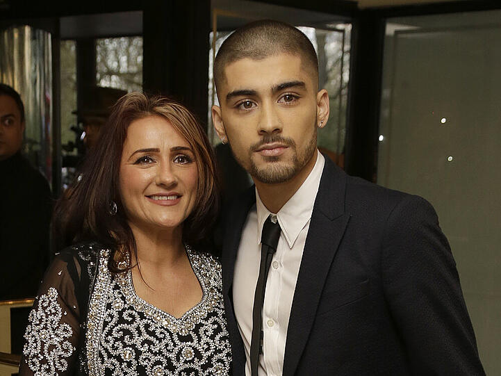 Auch ein Dreamteam: Mama Trisha und ihr erfolgreicher Sohn Zayn Malik